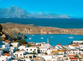 Популярный греческий остров Родос